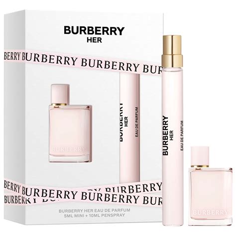 burberry her eau de parfum mini duo set|burberry eau de parfum set.